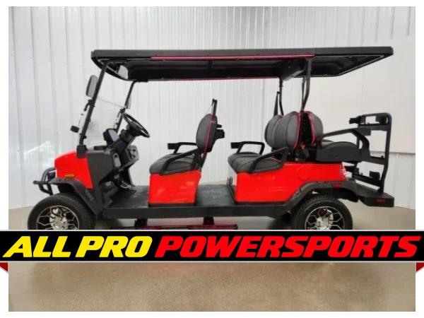 2026 Denago Rover XL6 T Lithium Ion Golf Cart, Scarlet – photo 3 of 29
