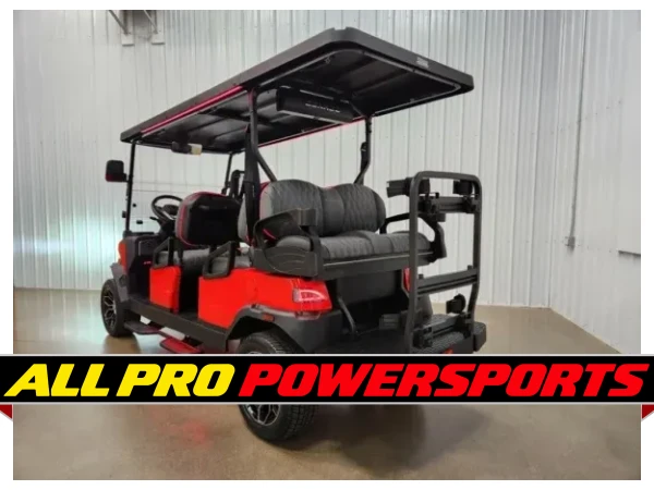 2026 Denago Rover XL6 T Lithium Ion Golf Cart, Scarlet – photo 4 of 29