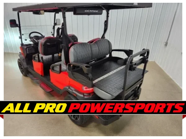 2026 Denago Rover XL6 T Lithium Ion Golf Cart, Scarlet – photo 6 of 29