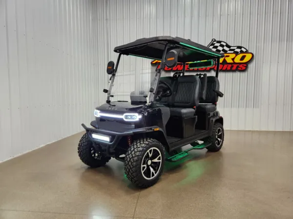 2026 Teko Trophy Lithium Ion Golf Cart, Black Metallic Pearl