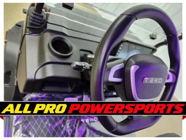 2026 Teko Trophy Lithium Ion Golf Cart, Black Metallic Pearl – photo 10 of 26