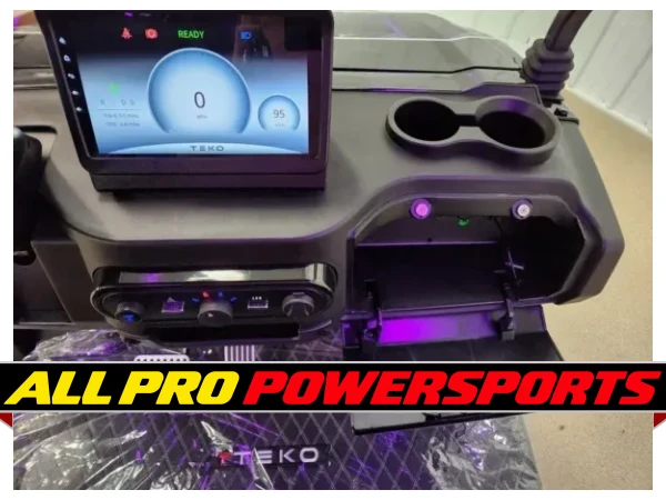 2026 Teko Trophy Lithium Ion Golf Cart, Black Metallic Pearl – photo 12 of 26
