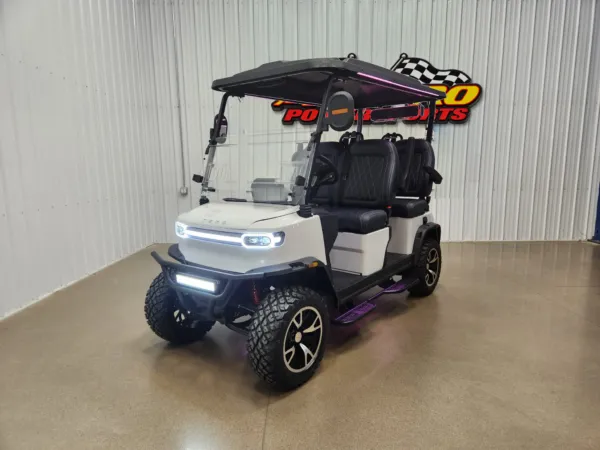 2026 Teko Trophy Lithium Ion Golf Cart, Moonlight White
