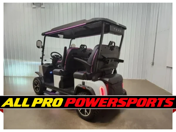 2026 Teko Trophy Lithium Ion Golf Cart, Moonlight White – photo 4 of 37