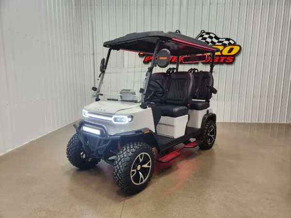 2026 Teko Trophy Lithium Ion Golf Cart, Moonlight White