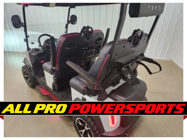 2026 Teko Trophy Lithium Ion Golf Cart, Moonlight White – photo 5 of 26