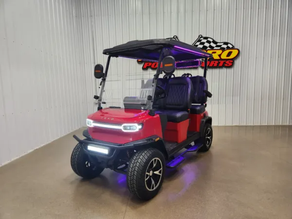 2026 Teko Trophy Lithium Ion Golf Cart, Torch Red Metallic