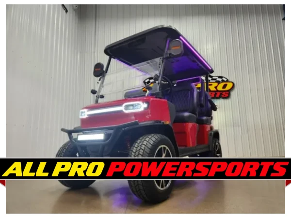 2026 Teko Trophy Lithium Ion Golf Cart, Torch Red Metallic – photo 19 of 23