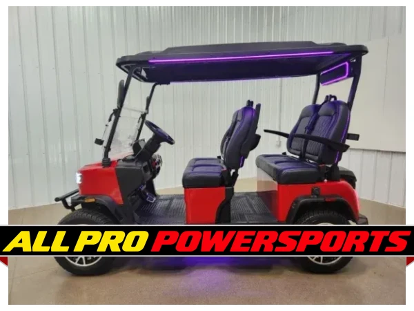 2026 Teko Trophy Lithium Ion Golf Cart, Torch Red Metallic – photo 3 of 23