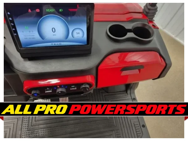 2026 Teko Trophy Plus Lithium Ion Golf Cart, Torch Metallic Red – photo 12 of 28