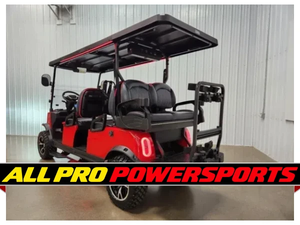 2026 Teko Trophy Plus Lithium Ion Golf Cart, Torch Metallic Red – photo 4 of 28