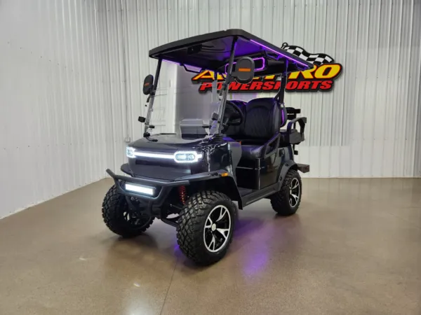 2026 Teko Turbo Lithium Ion Golf Cart, Black Metallic Pearl