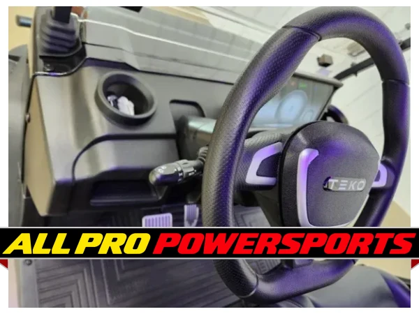 2026 Teko Turbo Lithium Ion Golf Cart, Black Metallic Pearl – photo 10 of 26