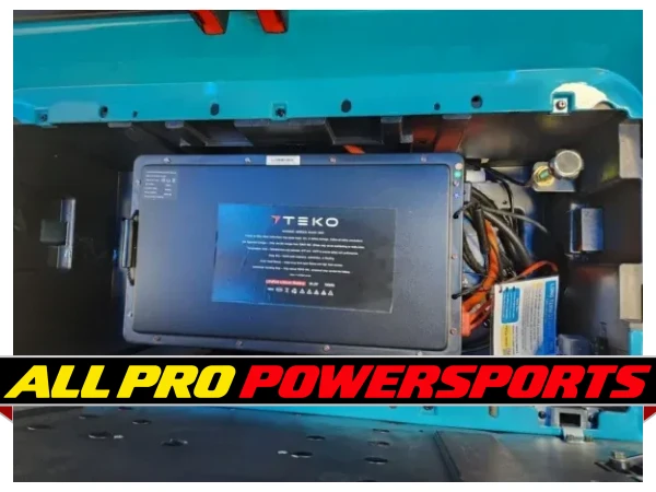 2026 Teko Turbo Lithium Ion Golf Cart, Gulf Blue – photo 22 of 26