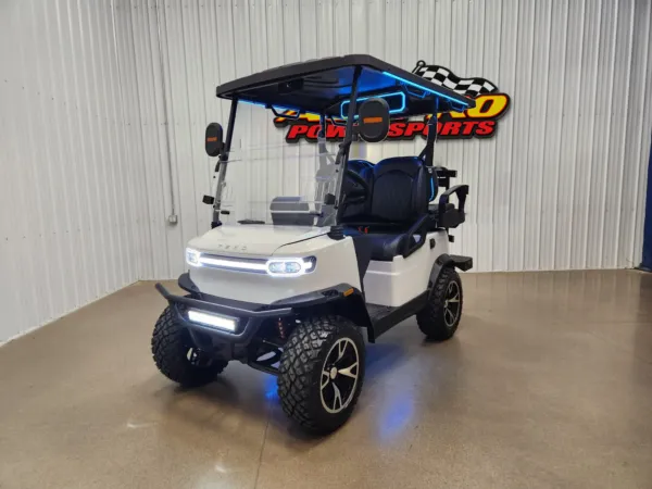 2026 Teko Turbo Lithium Ion Golf Cart, Moonlight White