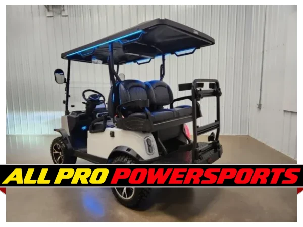 2026 Teko Turbo Lithium Ion Golf Cart, Moonlight White – photo 4 of 40