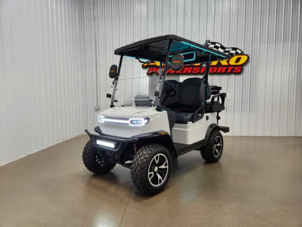 2026 Teko Turbo Lithium Ion Golf Cart, Moonlight White