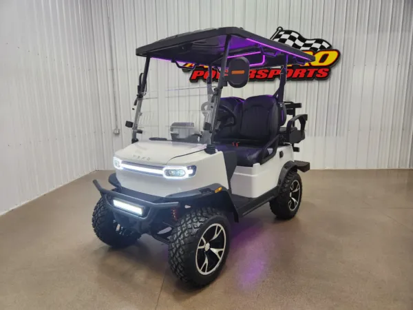 2026 Teko Turbo Lithium Ion Golf Cart, Moonlight White