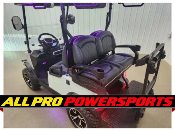 2026 Teko Turbo Lithium Ion Golf Cart, Moonlight White – photo 5 of 37