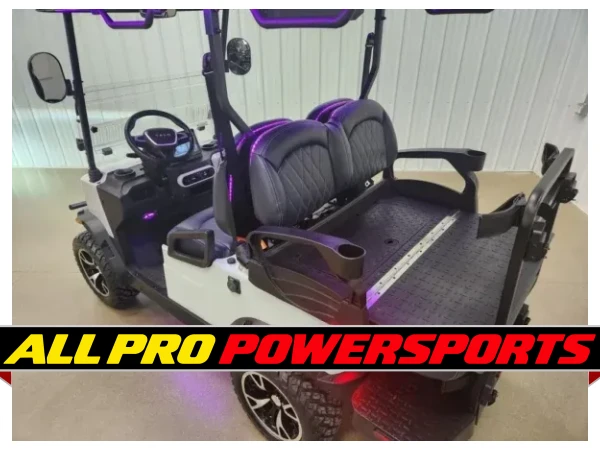 2026 Teko Turbo Lithium Ion Golf Cart, Moonlight White – photo 6 of 37