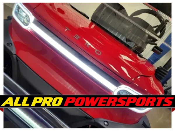 2026 Teko Turbo Lithium Ion Golf Cart, Torch Red Metallic – photo 2 of 36
