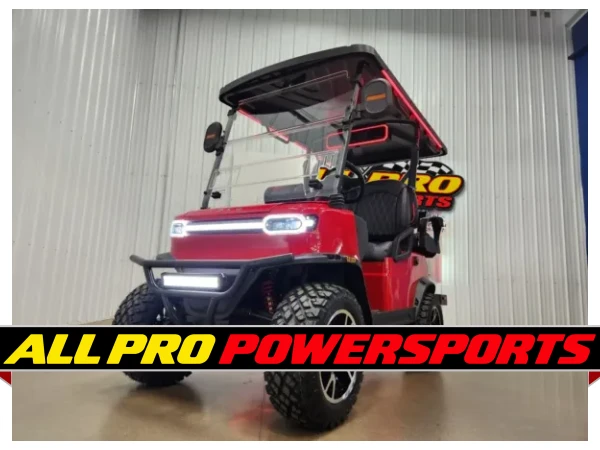 2026 Teko Turbo Lithium Ion Golf Cart, Torch Red Metallic – photo 20 of 36
