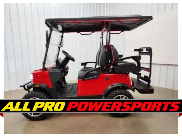 2026 Teko Turbo Lithium Ion Golf Cart, Torch Red Metallic – photo 3 of 36
