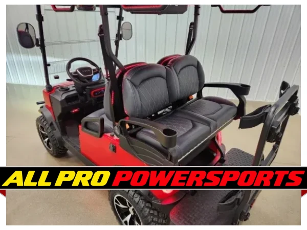 2026 Teko Turbo Lithium Ion Golf Cart, Torch Red Metallic – photo 5 of 36