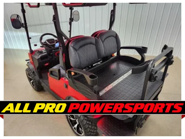 2026 Teko Turbo Lithium Ion Golf Cart, Torch Red Metallic – photo 6 of 36
