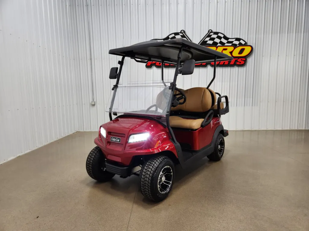 2027 Club Car Onward Gas EFI Golf Cart, Candy Apple Red