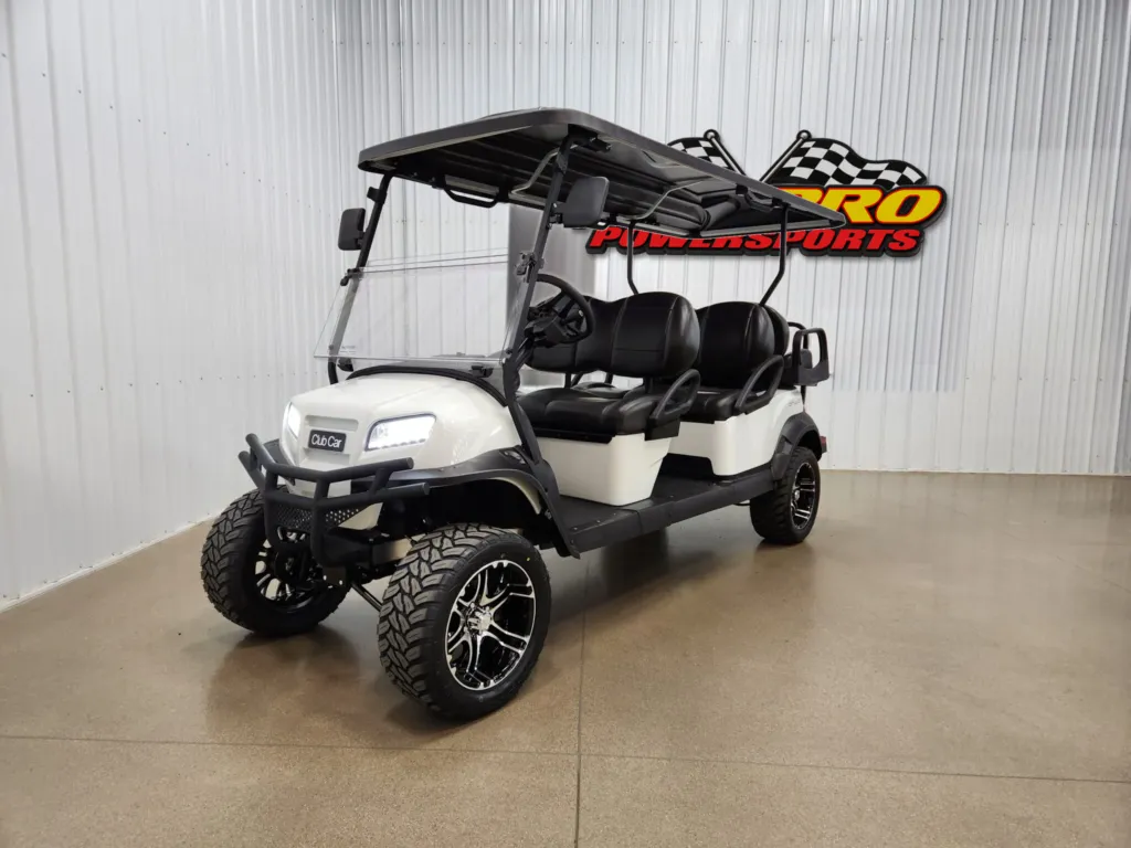 2027 Club Car Onward Gas EFI Golf Cart, Glacier White