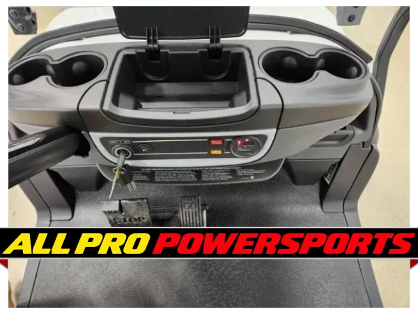 2027 Club Car Onward Gas EFI Golf Cart, Metallic Glacier White – photo 9 of 17