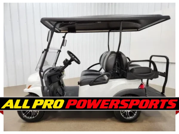 2027 Club Car Onward Gas EFI Golf Cart, Metallic Glacier White – photo 3 of 18