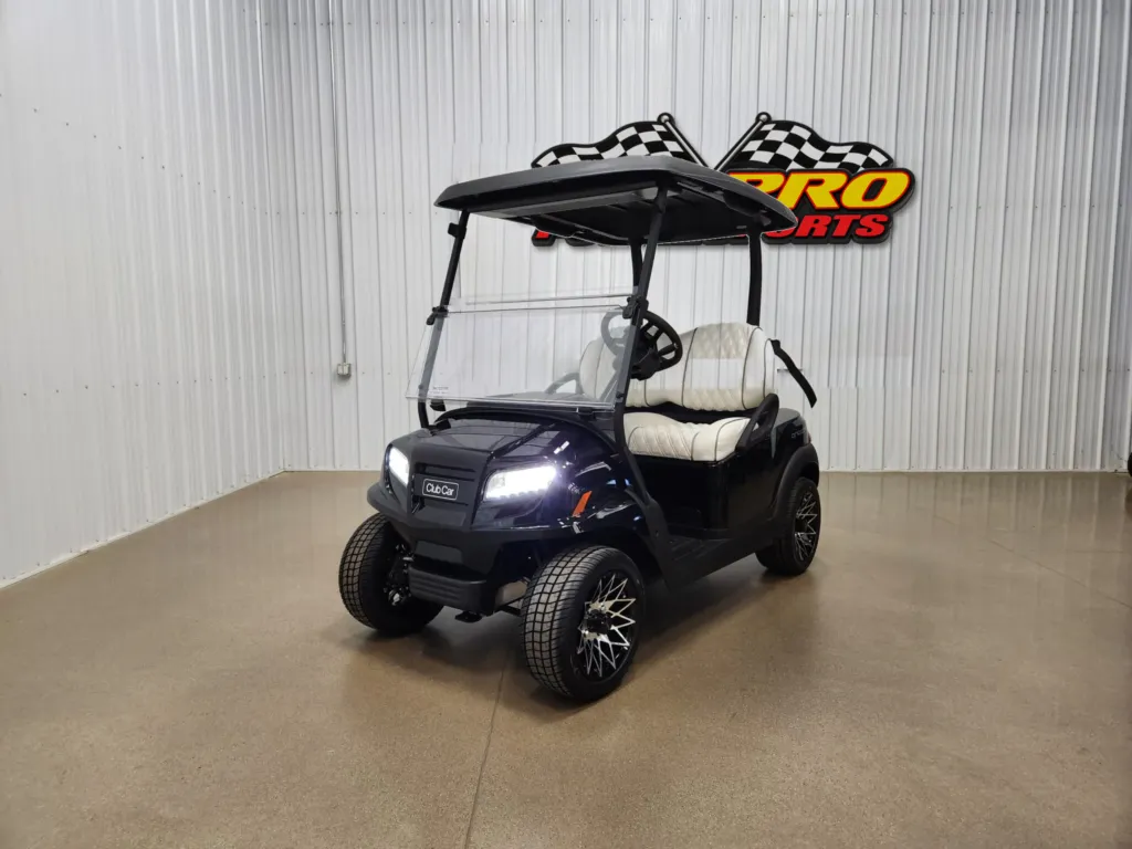 2027 Club Car Onward Gas EFI Soundbar Golf Cart, Tuxedo Black