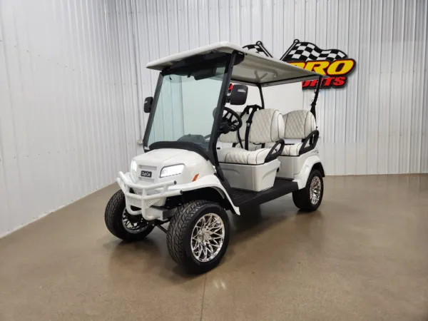 2027 Club Car Onward Lithium Ion Golf Cart LSV, Metallic Glacier White