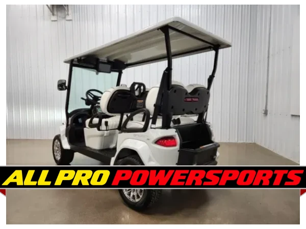2027 Club Car Onward Lithium Ion Golf Cart LSV, Metallic Glacier White – photo 4 of 21