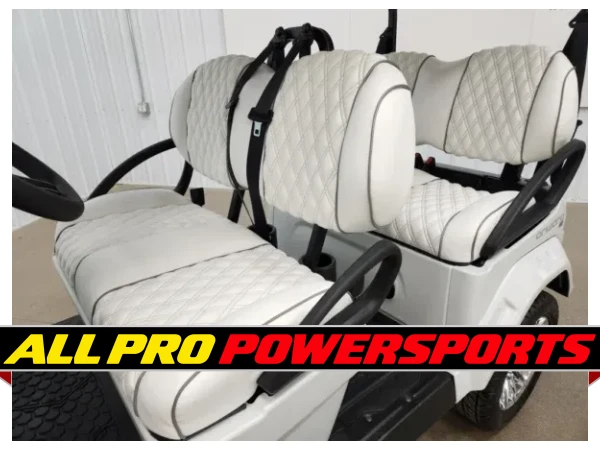 2027 Club Car Onward Lithium Ion Golf Cart LSV, Metallic Glacier White – photo 6 of 21