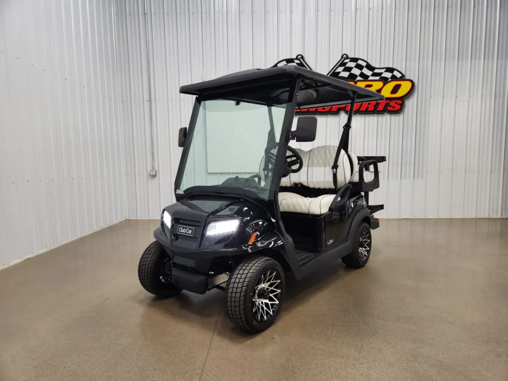 2027 Club Car Onward Lithium Ion Soundbar Golf Cart LSV, Tuxedo Black