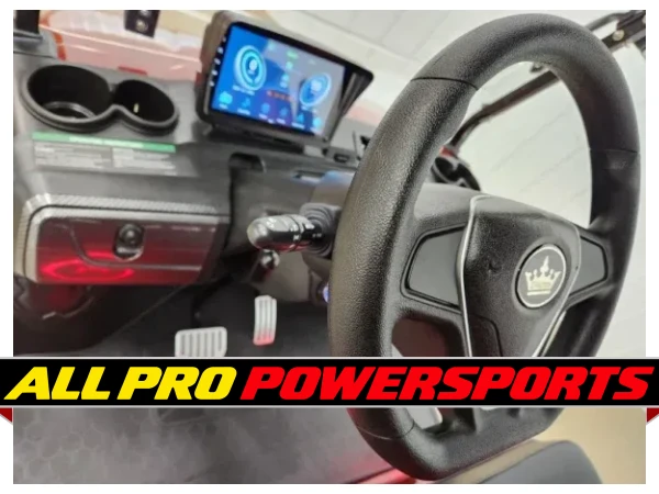 2027 Evolution D5 Maverick Plus Lithium Ion Golf Cart, Flamenco Red – photo 10 of 26