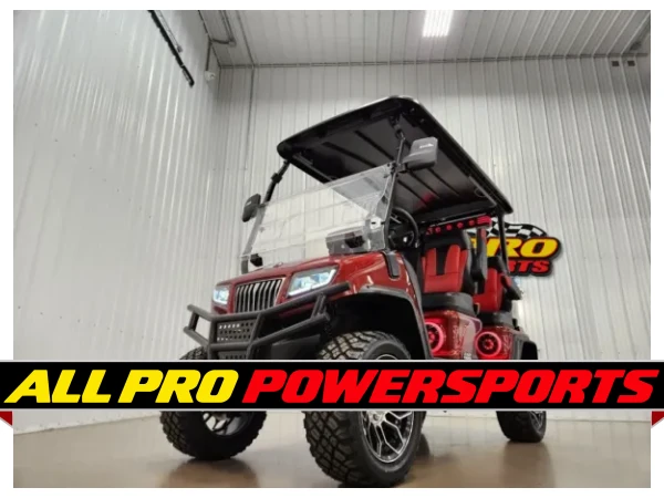 2027 Evolution D5 Maverick Plus Lithium Ion Golf Cart, Flamenco Red – photo 17 of 26