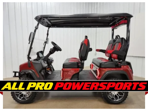 2027 Evolution D5 Maverick Plus Lithium Ion Golf Cart, Flamenco Red – photo 3 of 26