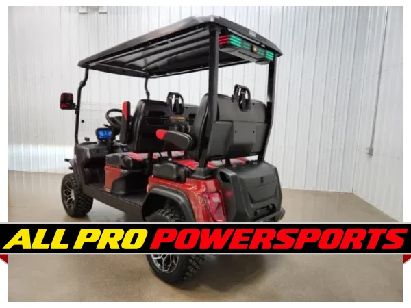 2027 Evolution D5 Maverick Plus Lithium Ion Golf Cart, Flamenco Red – photo 4 of 26