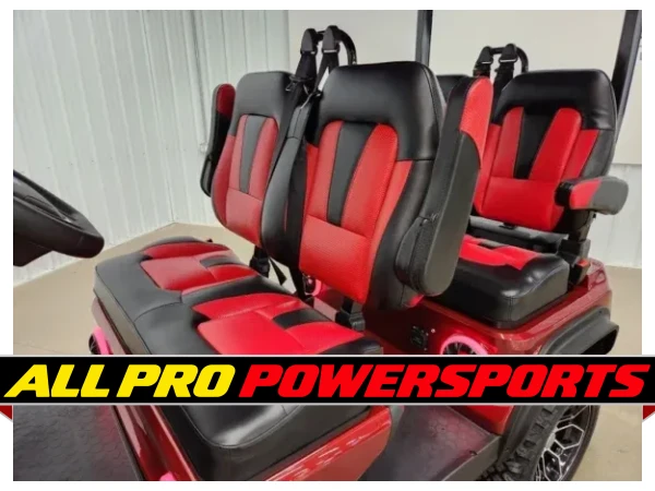 2027 Evolution D5 Maverick Plus Lithium Ion Golf Cart, Flamenco Red – photo 8 of 26