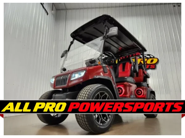 2027 Evolution D5 Ranger Plus Lithium Ion Golf Cart, Flamenco Red – photo 16 of 19