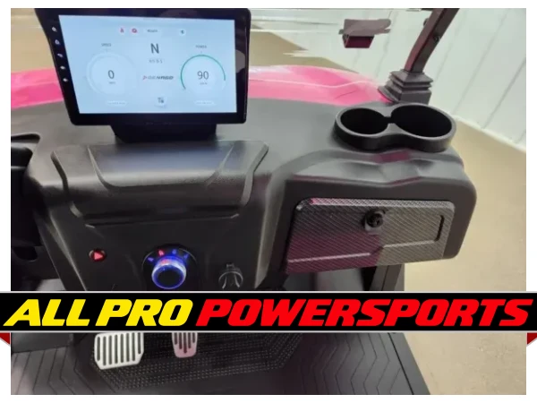 Custom 2026 Denago Nomad XL Plus T Lithium Ion Golf Cart, Vivid Pink Kandy – photo 11 of 22