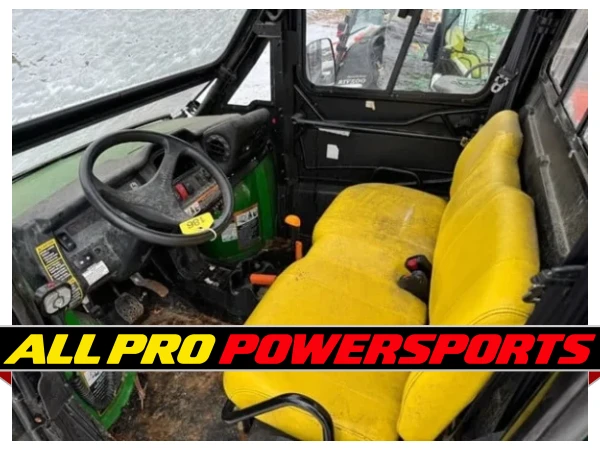 John Deere Gator Diesel with Enclosed Cab For Sale