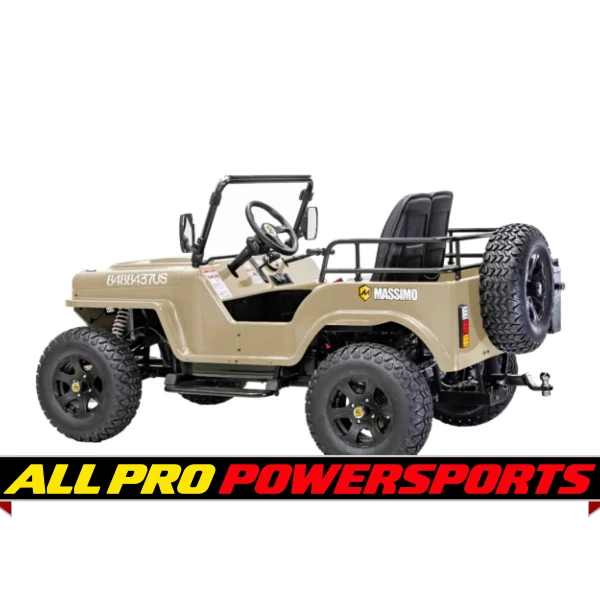 Massimo Big Jeep GKD 350 All-Terrain Go Kart - Powerful 300cc Two-Seater for Off-Road Adventures