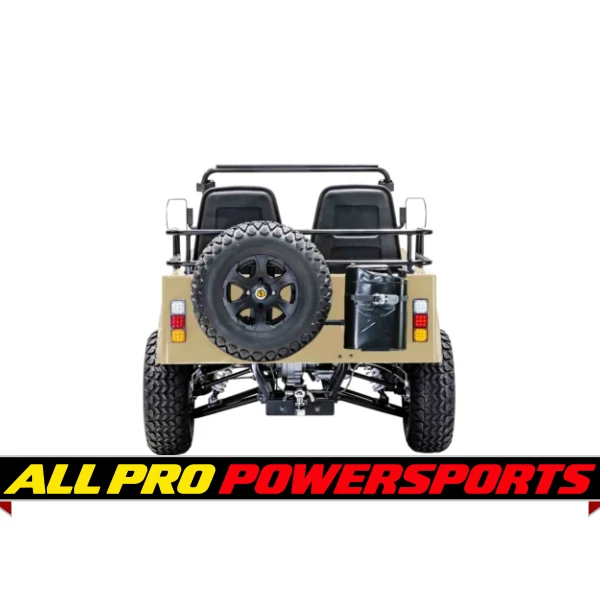 Massimo Big Jeep GKD 350 All-Terrain Go Kart - Powerful 300cc Two-Seater for Off-Road Adventures