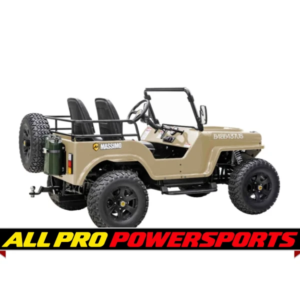 Massimo Big Jeep GKD 350 All-Terrain Go Kart - Powerful 300cc Two-Seater for Off-Road Adventures