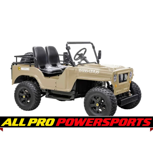 Massimo Big Jeep GKD 350 All-Terrain Go Kart - Powerful 300cc Two-Seater for Off-Road Adventures